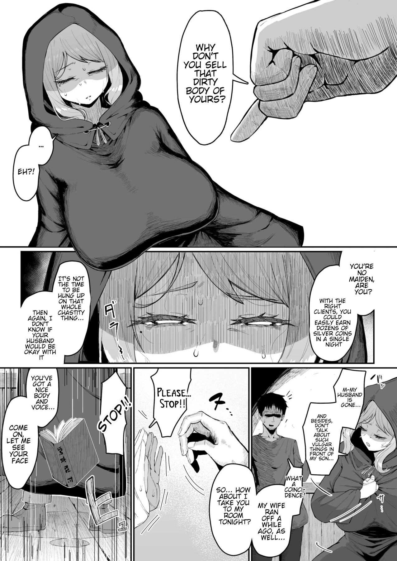 Hentai Manga Comic-Impregnating my elf mother.-Read-16